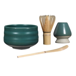Bothyi - Soporte Para Batidor Matcha Japonés Cuchara Para Matcha Cerámica Soporte Para Batidor Matcha Verde Mate