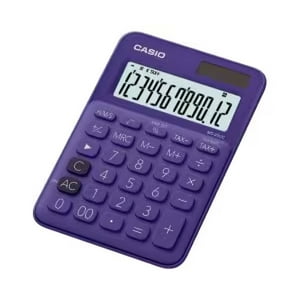 Calculadora Casio Tipo Mini Escritorio Ms-20Uc Azul