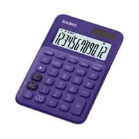 Calculadora Casio Tipo Mini Escritorio Ms-20Uc Azul