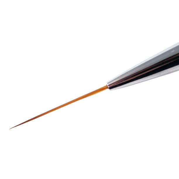 Winstonia Pro Pincel Largo de Striping para Arte de Uñas con Mango de Acrílico Mani 22 mm