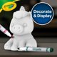 thumbnail image 4 of Figura de unicornio iluminada de Toy Crayola con marcadores lavables, 4 of 6