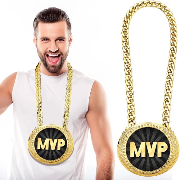 Tondiamo Sports MVP Turnover Chain Medal 6 Big Gold Award