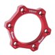 thumbnail image 1 of Bujes Roscados De Aluminio Para Bicicleta MTB Base Del Adaptador Del Rotor Del Freno De Disco Rojo 44 Mm, 1 of 5