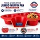thumbnail image 4 of Molde de Muffins de Silicona Silicone Designs 27 cm 6 tazas libre de BPA, 4 of 6