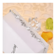 thumbnail image 2 of Pulsera plata 925 ajustable estrellas circón en oro Blanco, 2 of 3