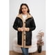 thumbnail image 1 of Chaqueta Abrigo Mujer Largo Interior Chiporro Tendencia Moda 7586, 1 of 4