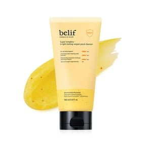 Limpiador Facial Vegano Belif Super Knights Iluminador 150Ml Blanco