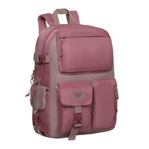 Mochila Mujer Escalade Kawaii Color Block Malva Head