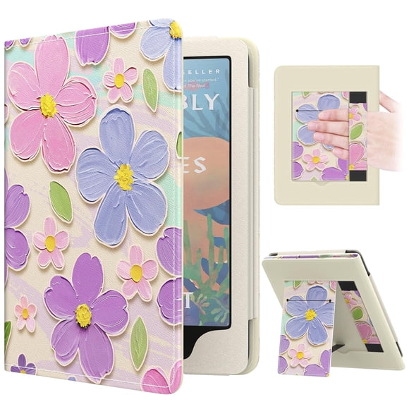 Funda MoKo para Kindle Paperwhite de 7" (2024) de cuero PU