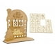 thumbnail image 3 of Navidad De Madera DIY Calendario De Adviento Ornamento Hogar Aula Decoración De Mesa Estilo A, 3 of 3