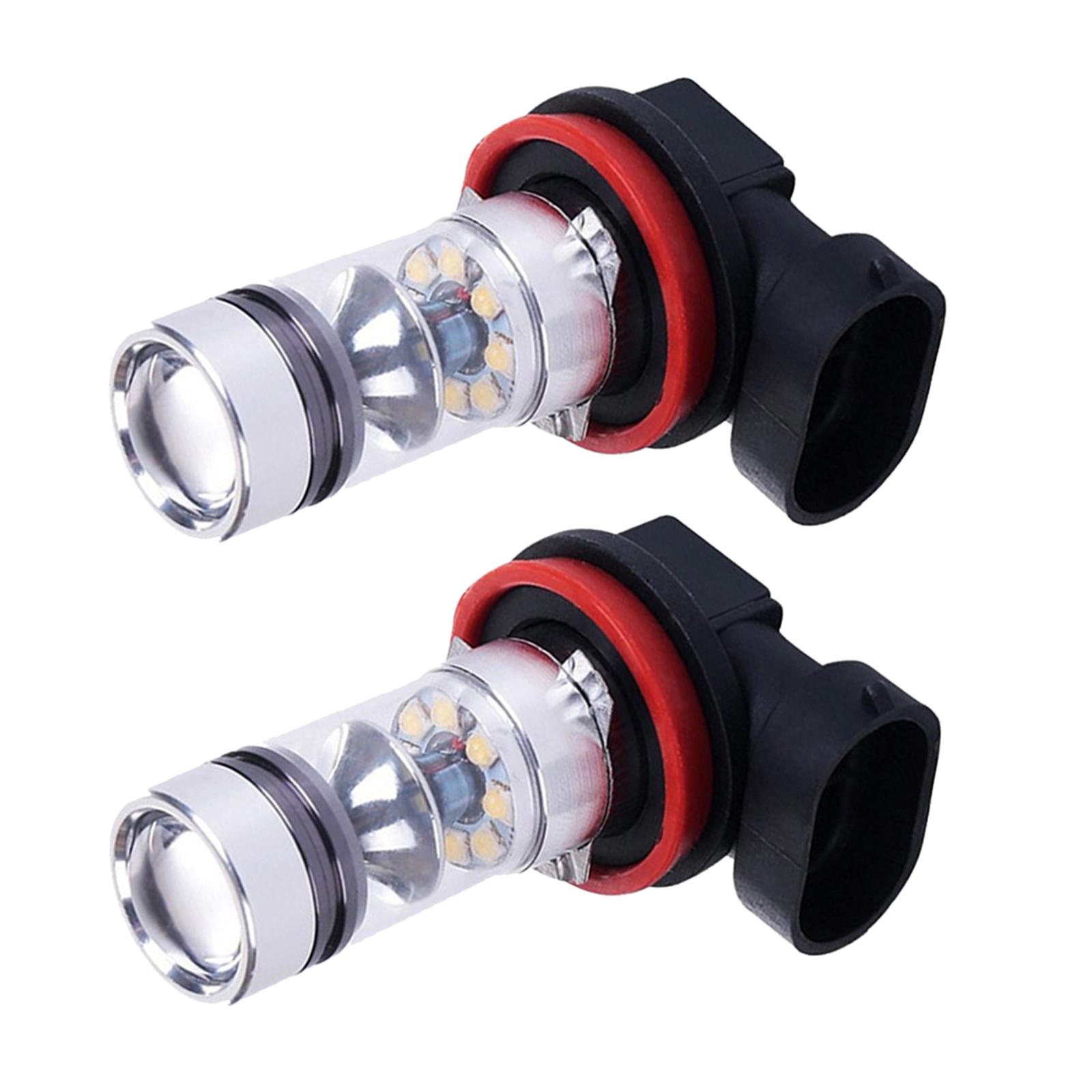 Ioensy - 2X Luces Antiniebla Bombillas Led Lámparas Antiniebla Led Bombillas Para Faros Bombillas Antiniebla Led Para Coche