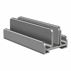 Genérico - Soporte Base Vertical Aluminio Para Notebook Smartphone