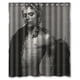 thumbnail image 1 of Cortina de ducha John Frusciante, juego de cortinas de baño con ganchos, tamaño 60 x 72 pulgadas, 1 of 3
