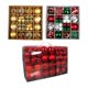 thumbnail image 1 of 184x Bolas De Navidad Adornos Decoración Para Casa Vacaciones Boda, 1 of 5