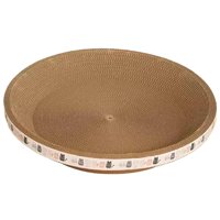 Ioensy - Tablero Rascador De Cartón Para Gatos, Cama Para Gatos De Interior, Entrenamiento Para Gatos, Garra Para Moler, 45 Cm X 9 Cm