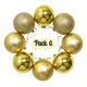 thumbnail image 1 of Pack 6 Esferas Navidad 10cm Decoración Colgantes, 1 of 3