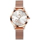 thumbnail image 1 of Reloj de Mujer Diseño Elegante Pulsera Metálica de Malla Rosa Dorado para uso diario, 1 of 3
