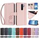 thumbnail image 4 of Funda Cartera Trébol para Xiaomi Redmi Note 8 Pro 4G con Ranuras Tarjetas y Carga Inalámbrica Rosa, 4 of 6