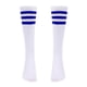 thumbnail image 3 of Golf Stripe Thigh High Tube Sock Calcetines De Protección Hasta La Rodilla S White+StripedC, 3 of 3