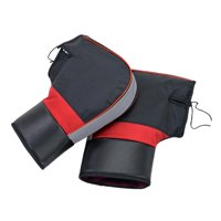 Magideal - Manguitos De Manillar De Motocicleta A Prueba , Guantes Suaves De Protección Cálidos Protector De Manos, Mantiene Las Manos Calientes , 35Cmx28Cm Reflectante