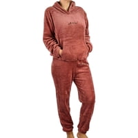 Likeshop - Pijama Mujer Polar Invierno Con Gorro Excelente Calidad 1763