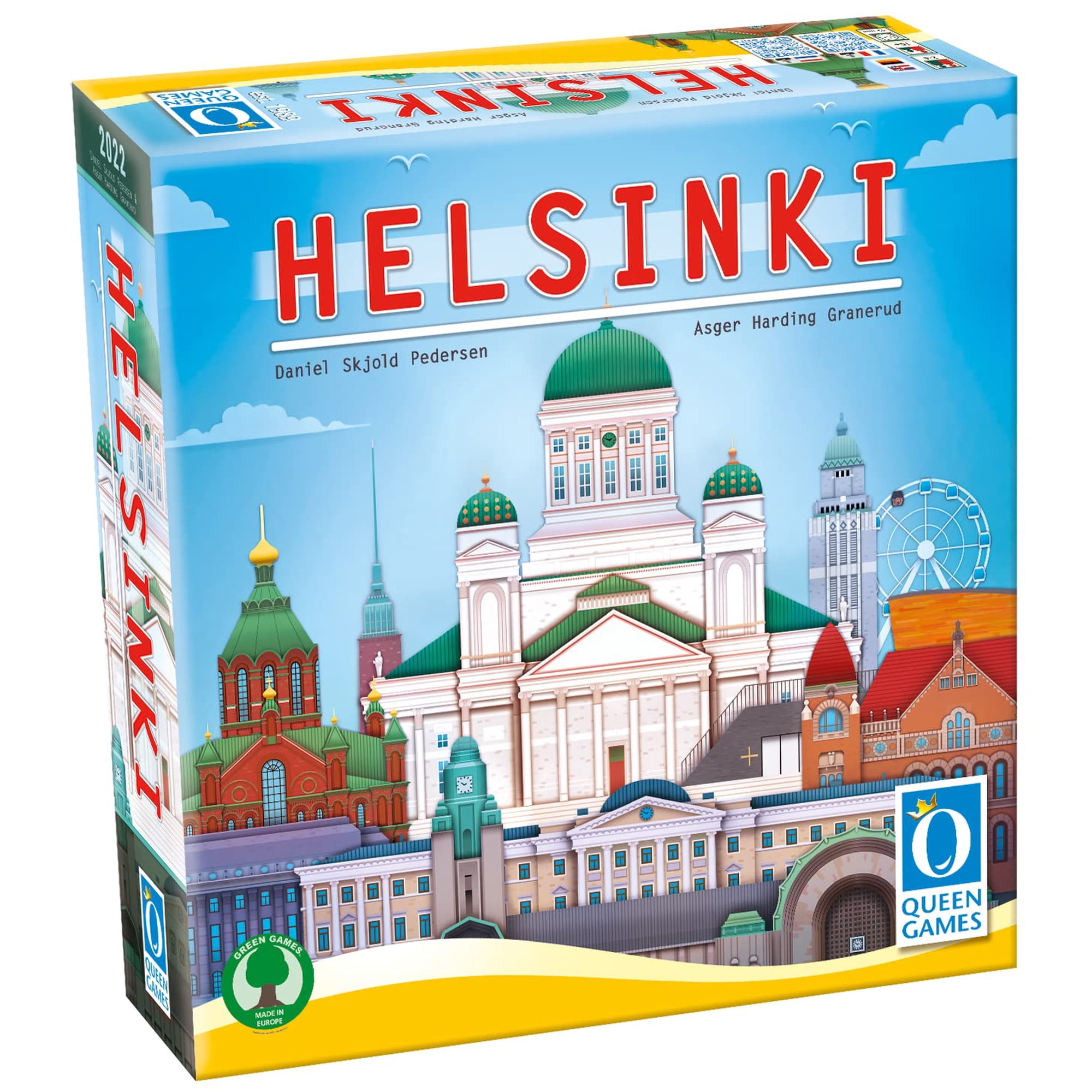 Juego De Mesa Queen Games Helsinki Strategy Tetris Style