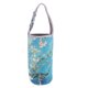 thumbnail image 4 of La bolsa del portador del portador del vaso para el viaje de vacío 30oz aisló la flor azul de la taza, 4 of 4