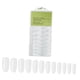 thumbnail image 5 of 240 Uds Puntas De Uñas Manicura Artificial Elegante Portátil Para Práctica En El Hogar Regalo Ovalado Transparente, 5 of 5