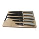 thumbnail image 2 of Set De 6 Piezas Cuchillos Con Tabla De Cortar Gris, 2 of 3