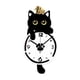 thumbnail image 4 of Reloj De Pared Con Péndulo De Gato Y Números Arábigos Resistentes Para Hoteles, Aulas Y Baños., 4 of 5
