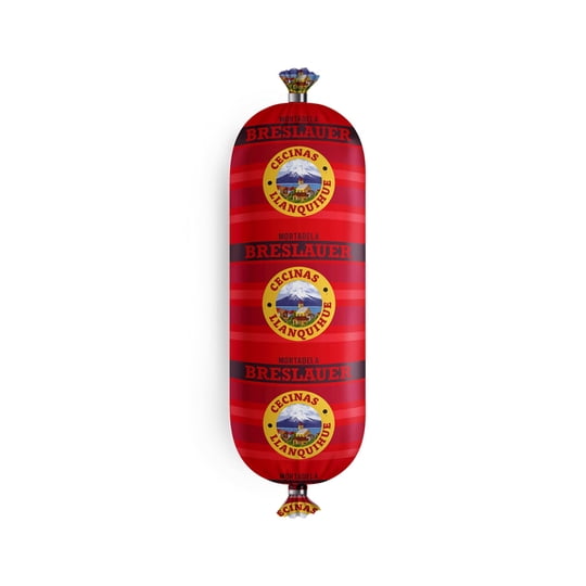Mortadela Breslauer Tradicional 400 g Llanquihue