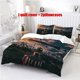 thumbnail image 1 of 3pcs Black Robe Alien Invasion Battle Theme Bedding Set Duvet Cover and Pillowcases, 1 of 5