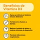 thumbnail image 4 of Vitamina D3 800UI 120 Cápsulas Para 3 Meses- NutraCore, 4 of 6