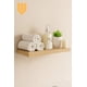 thumbnail image 2 of 2 Repisa Flotante Dormitorio Baño Estantes Pared Mdf 40x15cm beige, 2 of 10