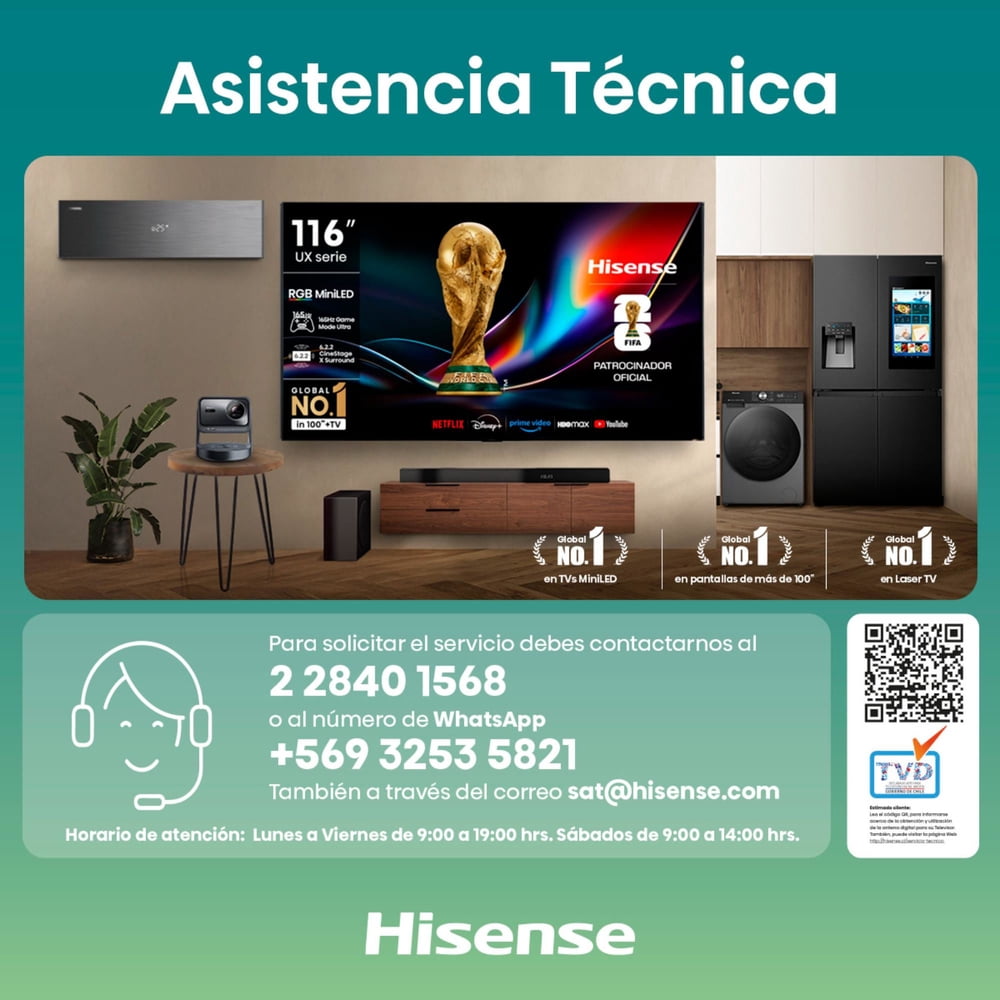 Hisense Soundbar HS1000 Negro, foto 7