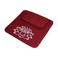 Magideal - Asiento De Cojín De Meditación, Juego De Cojines De Suelo, Tapete De Lectura Cómodo, Asientos Para Adultos, Ejercicios, Sala De Estar, Observación De Rojo Intenso