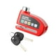 thumbnail image 2 of Alarma De Bloqueo De Disco De Bicicleta Con Llaves A Prueba De Agua Para Bicicleta Scooter Dirt Bike Red, 2 of 5