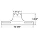 thumbnail image 3 of Soporte para matrícula Peterson MFG V2590009 con luz intermitente, 3 of 4