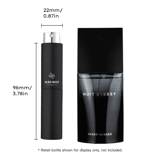 Aura West - Issey Miyake Nuit d'Issey Pour Homme EDT Spray de Viaje (5ml)