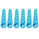 thumbnail image 5 of 6pc 37mm 25T Servo Brazo De Dirección Cuerno M2.5 Agujero Para Coche RC Barco Futaba Azul, 5 of 5