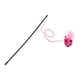 thumbnail image 5 of Cat Teaser Wand Toy Playing Dog Training Puppy Interactive Cat Feather Toys Pink, 5 of 5