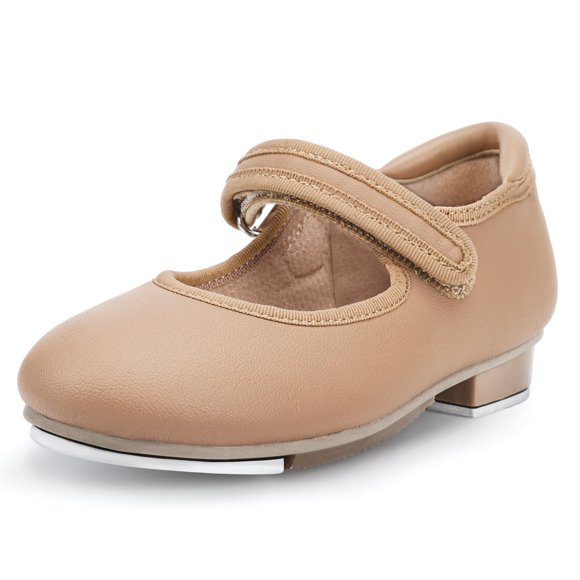 Zapatos de claqué Stelle SD01-1MB para niñas, color tostado