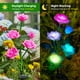 thumbnail image 2 of Luces Solares Para Jardín Paquete De 3 15 Led Multicolor Impermeables, 2 of 7