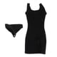 thumbnail image 1 of Paquete De Vestido De Falda Dividida Lateral 1/6 Ropa De Cadera Para Figura Femenina De 12 "Negro, 1 of 3