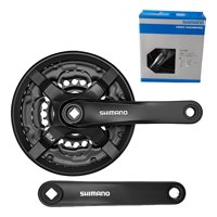 Biela + Volante Shimano Tourney Fc-Ty501 170Mm 48-38-28T Negro