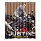 thumbnail image 1 of Cortina de ducha Justin Timberlake, juego de cortinas de baño con ganchos, tamaño 60 x 72 pulgadas, 1 of 3