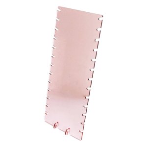 Ioensy - Soporte De Exhibición De La Joyería Del Tablero De Exhibición Del Collar Para La Vitrina Colgante De Las Cadenas