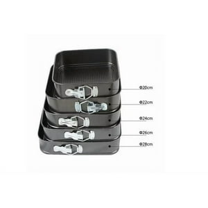 Casa Pagoda - Set De Moldes Cuadrados Desmontable 5 Unidades Repostería