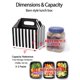 thumbnail image 3 of Cajas Gable Happyhiram Pack de 50 23x15x15 cm Rayadas, 3 of 6