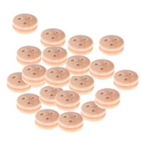 Magideal - 20 Bloques De Poleas Para Maquetas De Barcos, Accesorios Para Veleros Clásicos, Maquetas De Barcos Muy Detalladas, Kits De Construcción De Modelos Dea 8Mm